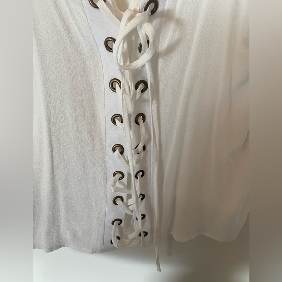 NWT Bishop + Young Lace Up Tank - Picture 6 of 7